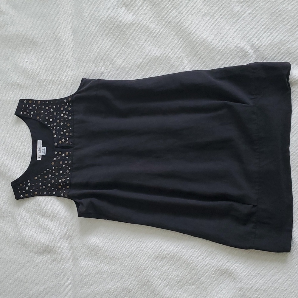 Kensie studded black dress in size M